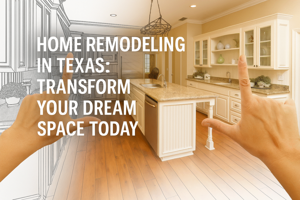 Home Remodeling in Texas: A Complete Guide to Transforming Your Dream Space
